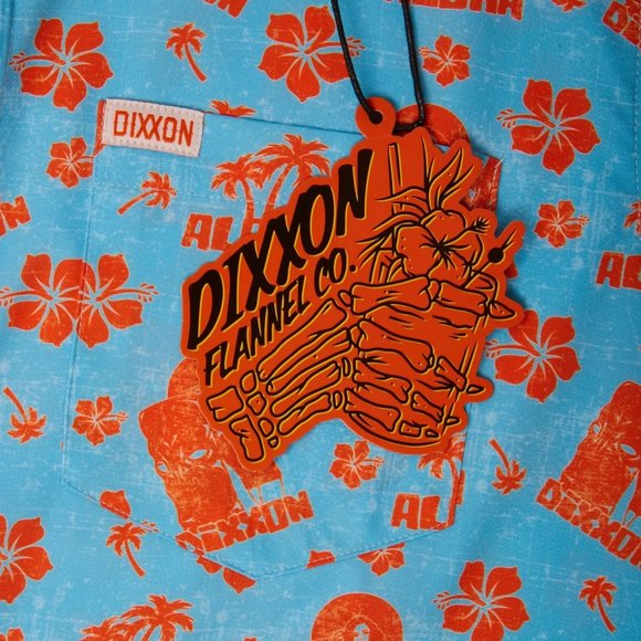 🛠 Dixxon Flannel Co 🛠 Short Sleeve "Mai Tai" Party Shirt Sold Out - Picture 3 of 3